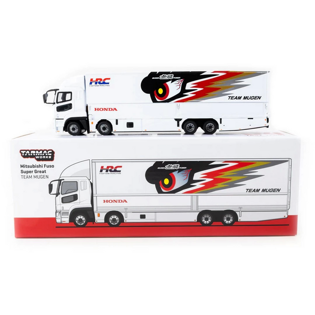 Tarmac Works 1/64 Mitsubishi Fuso Super Great TEAM MUGEN