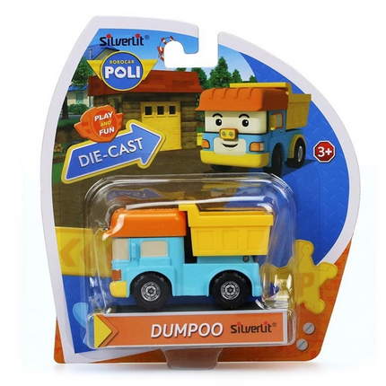 Robocar Poli Metal Vehicle Character Figure Dumpoo