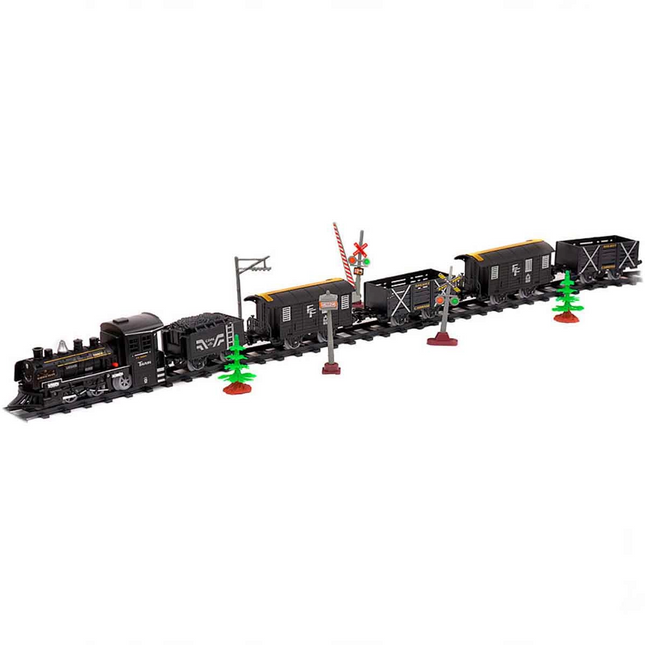 Classic Steam Battery Operated Train Set 40 Pieces 1603C