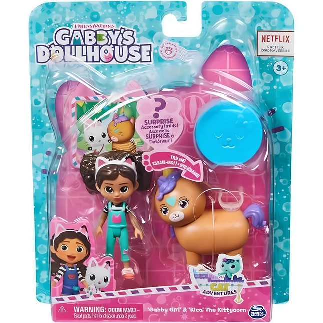 Gabby's Doll House Cat Tivity Figure Set
