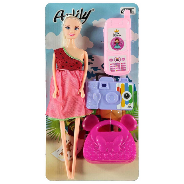 Oydaş Anlily Baby with Phone and Camera in a Bag 2446