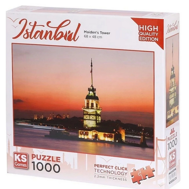 KS Games Maiden's Tower and Sunset Puzzle 1000 Pieces 20729