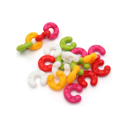 Colored Rings 24 Pieces