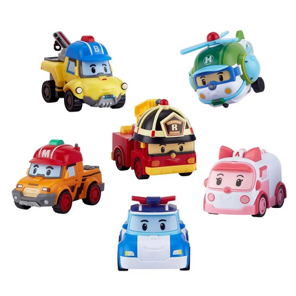 Robocar Poli Gogo Rescue Deluxe Set of 6