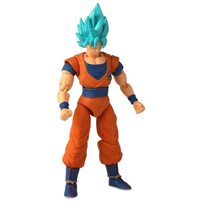 Bandai Dragon Ball Super Saiyan Blue Goku Posable Figure 16 cm