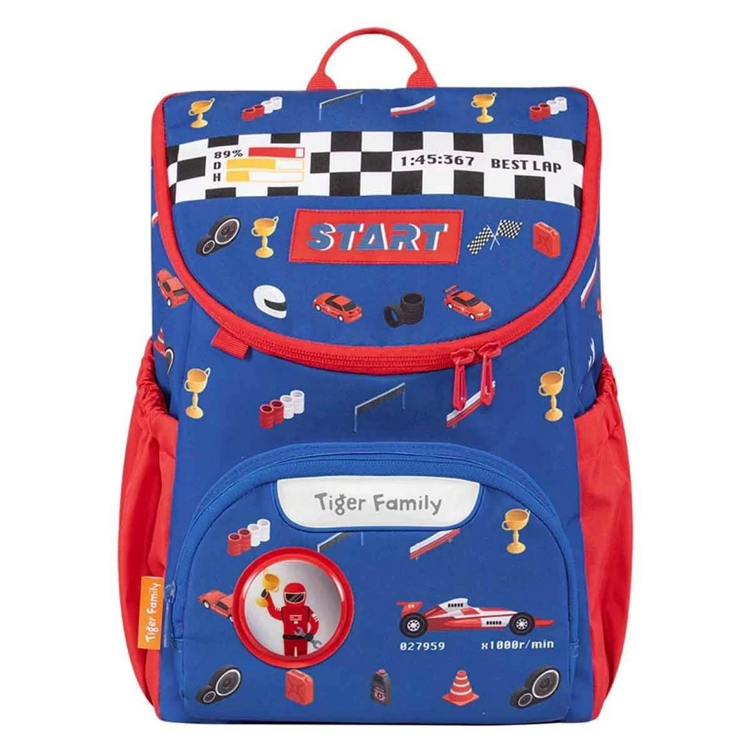 Blue and Red Kindergarten Bag