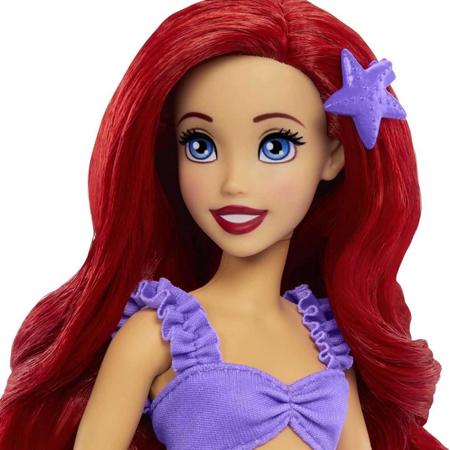 Ariel, who can transform into a princess mermaid