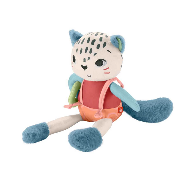 Fisher Price Fun Buddy Snow Leopard Plush HKD64