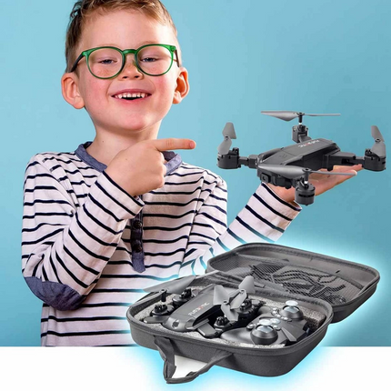 Foldable Drone with Light, USB Charger, Camera and Remote Control Drone