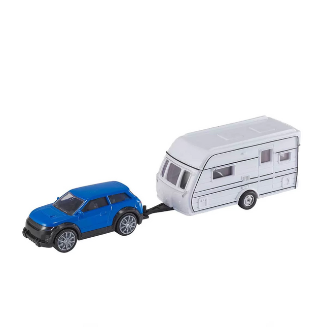 Teamsterz Vehicle and Caravan Set