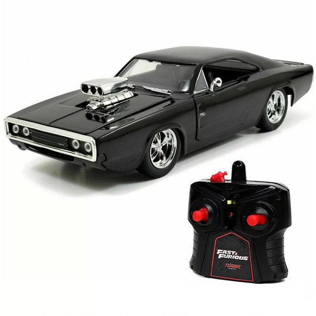 1:16 Fast & Furious 1970 Remote Control Dom's Dodge Charger R/T Turbo Car