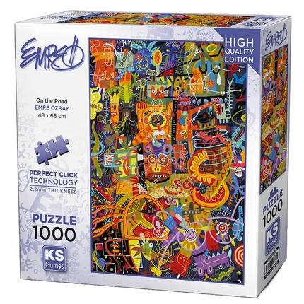 KS Games On the Road Puzzle 1000 Pieces 20739