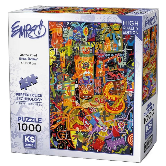 KS Games On the Road Puzzle 1000 Pieces 20739