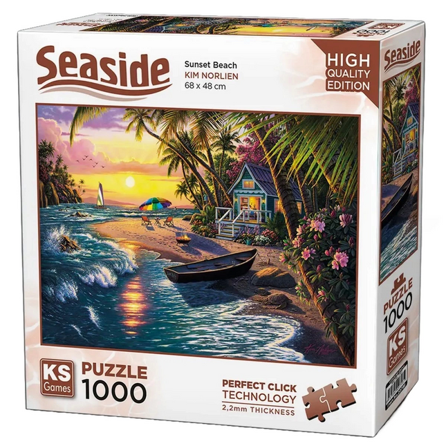 KS Games Sunset Beach Puzzle 1000 Pieces 20798