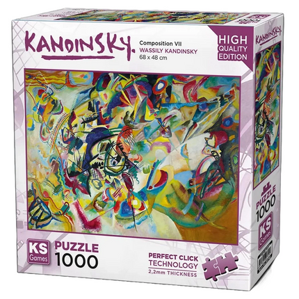 KS Games Kandinsky: Composition VI Puzzle 1000 Pieces 20742