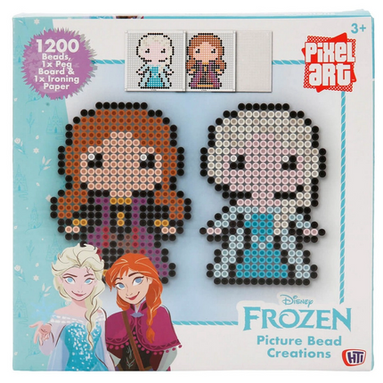 Disney Frozen Ütü ile Yapışan Boncuk Tasarımı