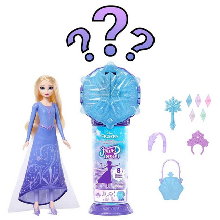 Disney Karlar Ülkesi Sürpriz Takılar Buz Patencisi Elsa Bebek Sürpriz Paketi