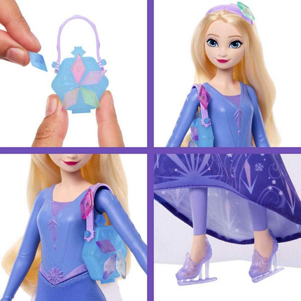 Disney Karlar Ülkesi Sürpriz Takılar Buz Patencisi Elsa Bebek Sürpriz Paketi