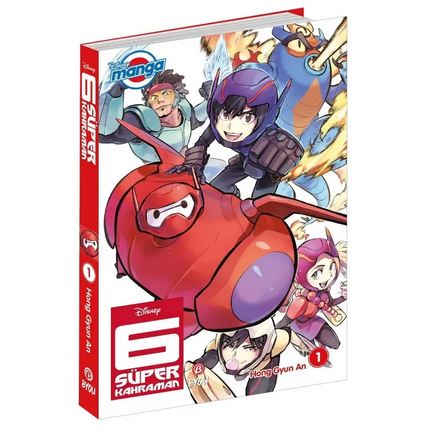 Disney Manga 6 Süper Kahraman 1