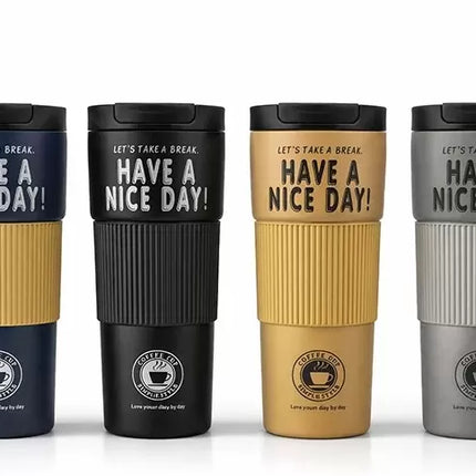 600 ml Paslanmaz Çelik Termos Mug Bardak