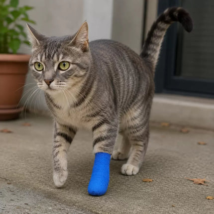 Kedi ve Köpek Pati Bandajı - Su Geçirmez - Kendinden Yapışkanlı - 6 Renk