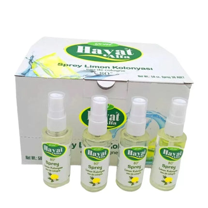 Sprey Kolonya - 50 ml - Limon Kolonyası - 80°