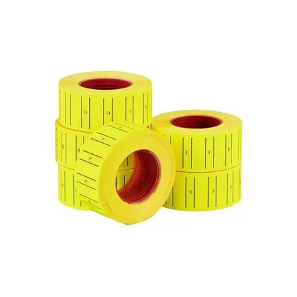 Sarı Fiyat Etiketi - 12x21 mm - Rulo