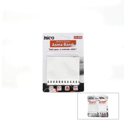 Resim ve Çerçeve Asma Bandı - 10'lu Paket - 7 kg Taşıma Kapasitesi