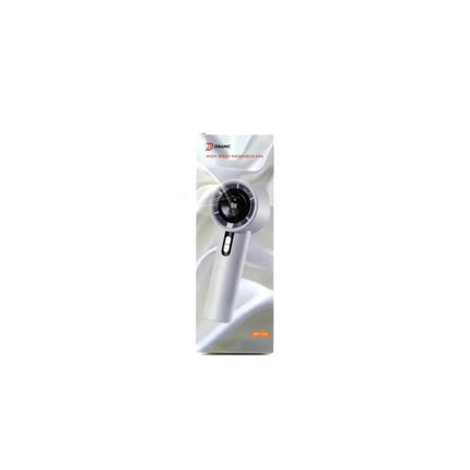 Mini El Fanı - Ayarlanabilir Hız - Dijital Gösterge - 5W - Karışık Renk