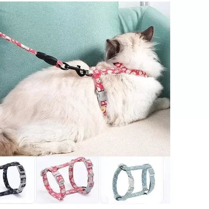 Kedi Gezdirme Göğüs Tasması