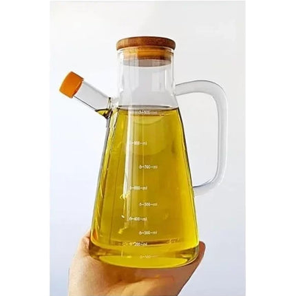 Borosilikat Cam 900 ml. Yağdanlık