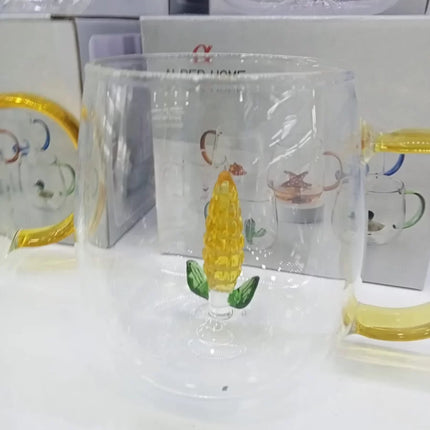 3D Mısır Figürlü Kupa Bardak