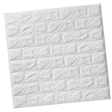 3D Tuğla Desenli Kendinden Yapışkanlı Duvar Paneli 58x38 cm