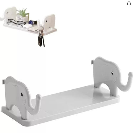 Fil Desenli Yapışkanlı Çok Amaçlı Raf
