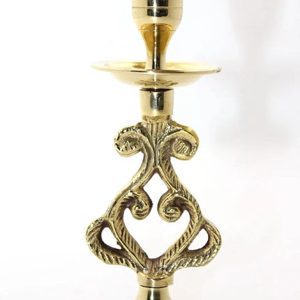 Tekli Pirinç Şamdan Model 5