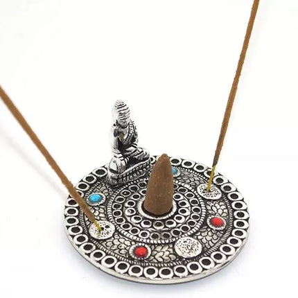 Metal Yuvarlak Budalı Tütsülük Model 2