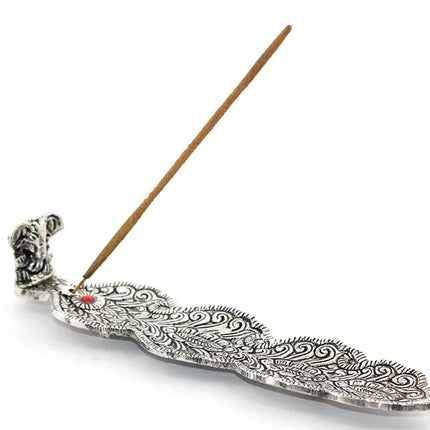 Metal Kayık Ganeşa Tütsülük Model 2