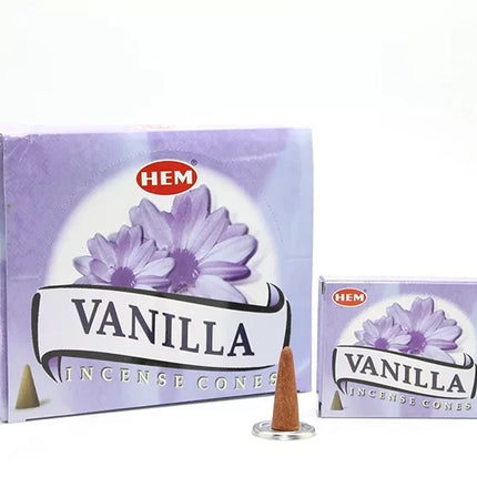 Vanilla Aromalı Konik Tütsü