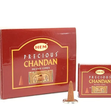 Precious Chandan Aromalı Konik Tütsü