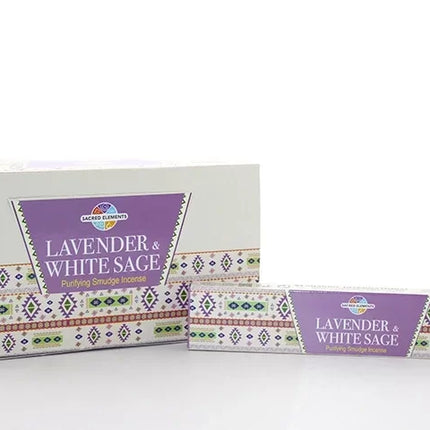 Hem Sacred Elements Lavender White Sage Masala Aromalı Çubuk Tütsü