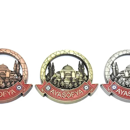 İstanbul Temalı Metal Magnet Model 4