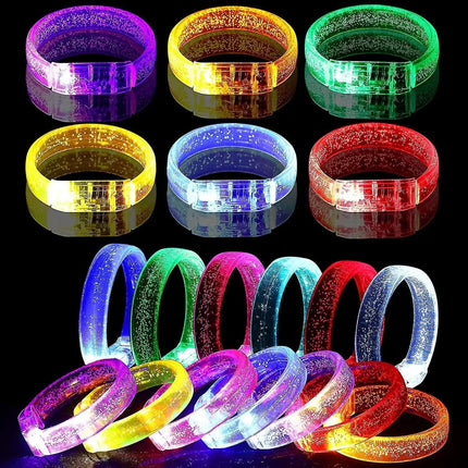 LED Işıklı Pilli Bileklik