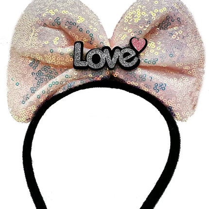 Led Işıklı Love Taç