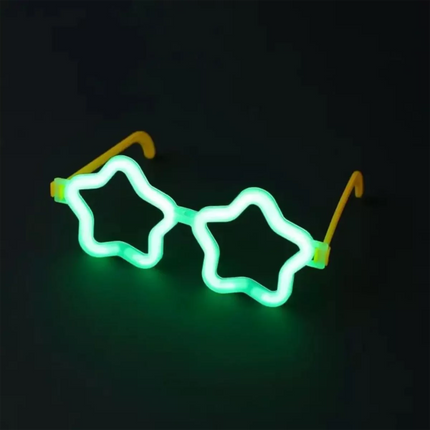 Yıldız Glow Partisi Gözlüğü - 12 Adet