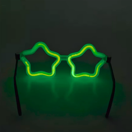 Yıldız Glow Partisi Gözlüğü - 12 Adet