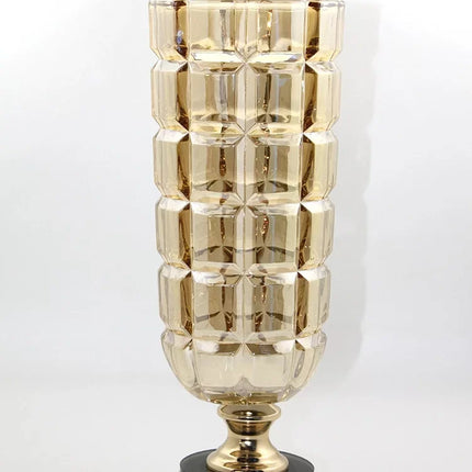 Cam Şamdan Tekli Model 4