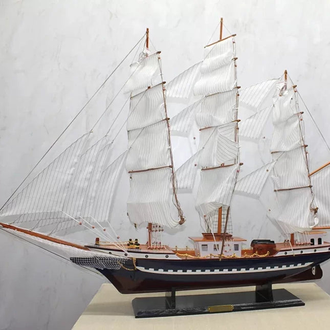 Ahşap Yelken Gemi Model 4