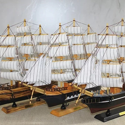 Ahşap Yelken Gemi Model 2