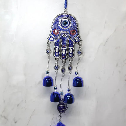 Metal Nazar Boncuğu Çan Model 18