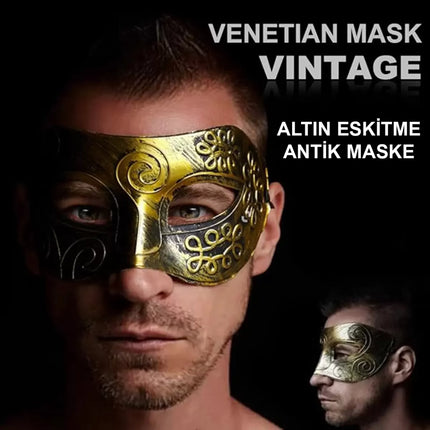Antik Tarz Balo Maskesi
